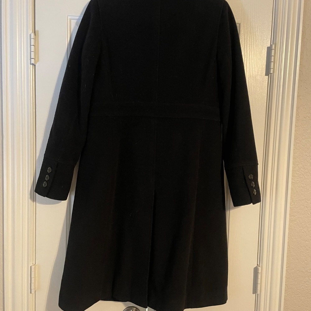Black Wool Jacket - image 2
